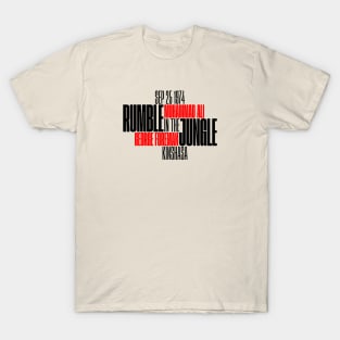 Rumble in the Jungle / 2 T-Shirt